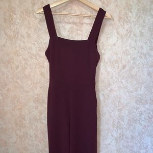 Madewell Apron Bow-back Jumpsuit Size 2